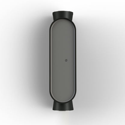 Applique Ibuk N°1 4300°k 40-40 Façade PC noir Gris anthracite 006 126012006