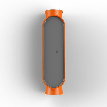 Applique Ibuk N°1 3000°k 10-40 Façade PC noir Orangé pur 014 126005014