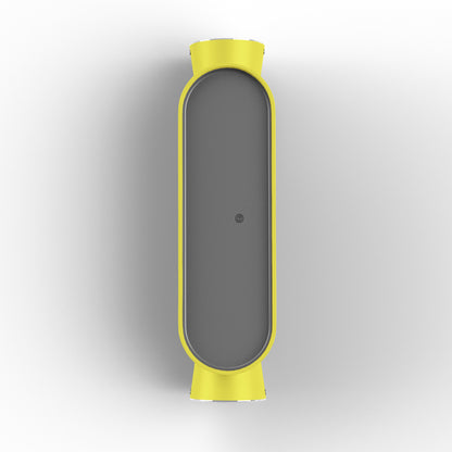 Applique Ibuk N°1 4300°k 40-40 Façade PC noir Jaune soufre 068 126012068