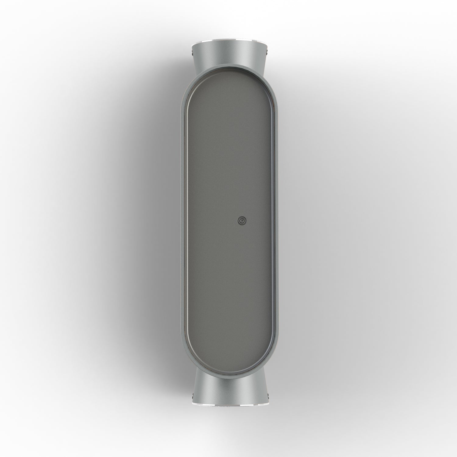 Applique Ibuk N°1 4300°K 10-10 Façade PC noir Gris soie 105 126010105