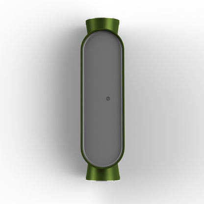 Applique Ibuk N°1 4300°k 40-40 Façade PC noir Vert fougère 109 126012109