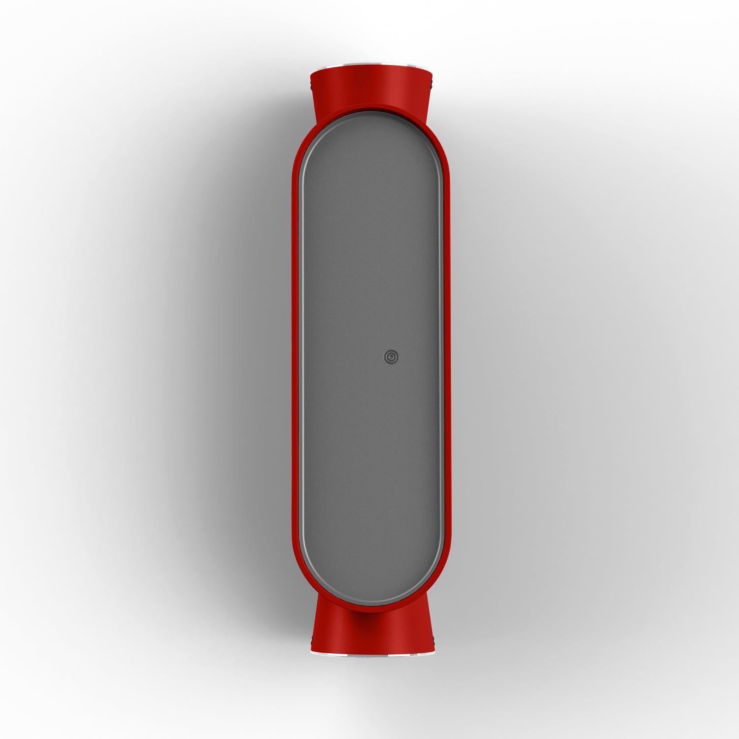 Applique Ibuk N°1 4300°k 40-40 Façade PC noir Rouge tomate 110 126012110