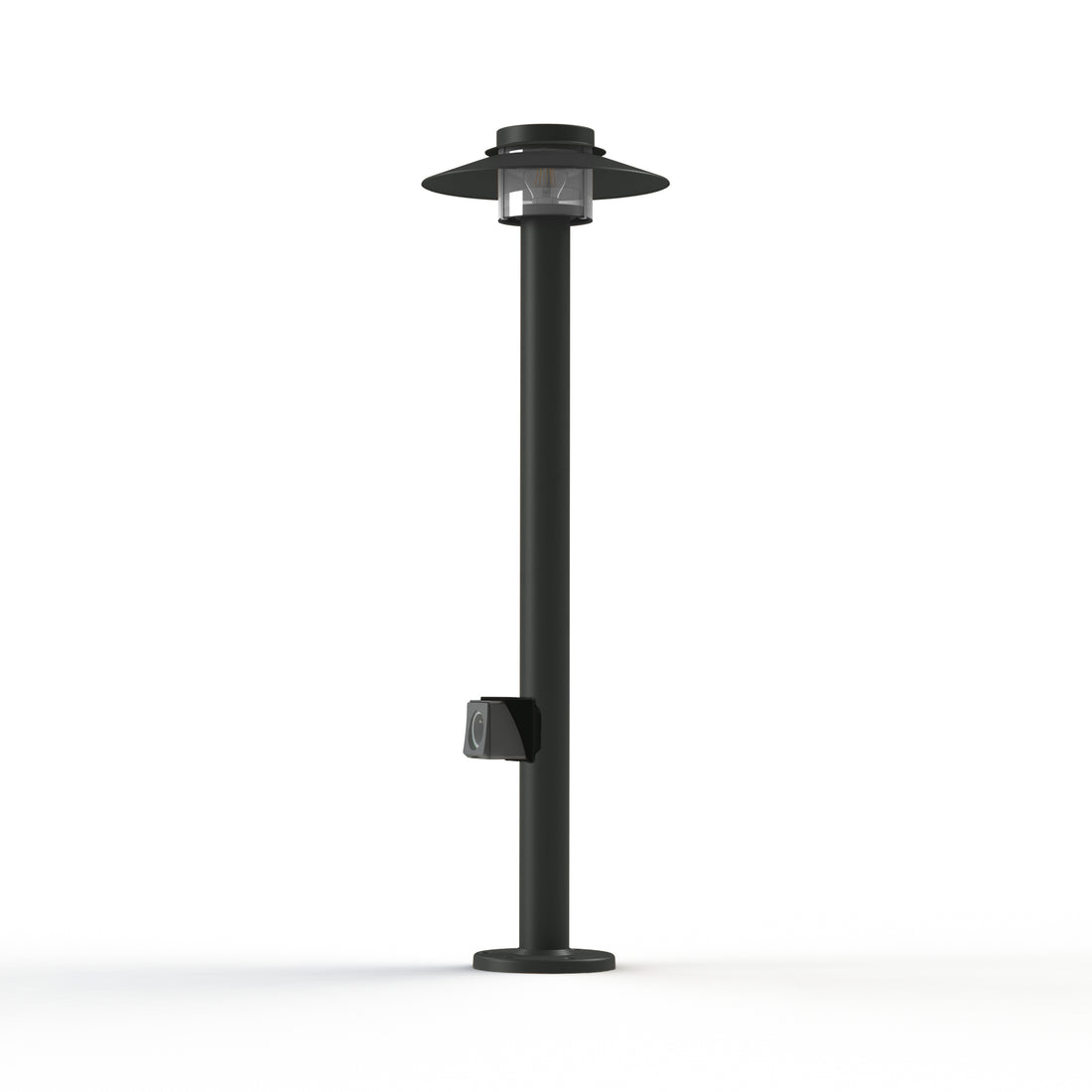 Borne Kerlouan N°4 prise Gris anthracite 006 128006006