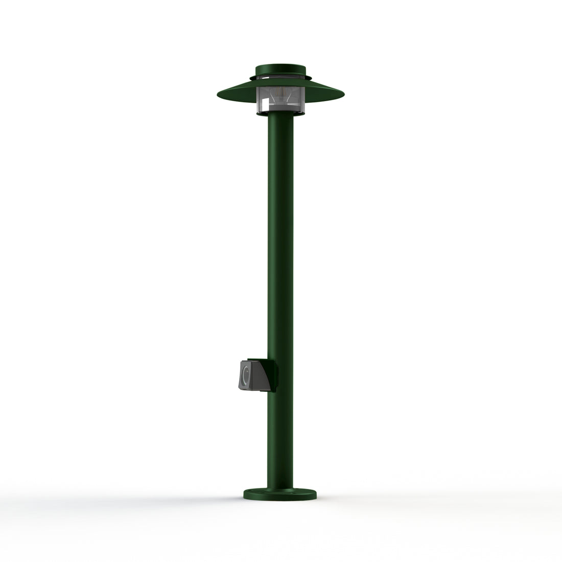 Borne Kerlouan N°4 prise type F Vert Anglais 019 128006019-sk