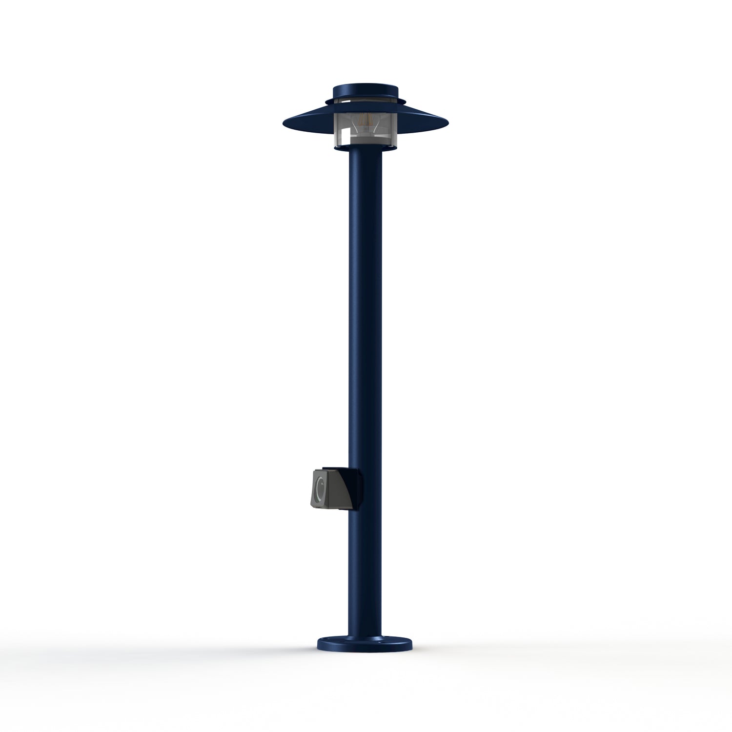 Borne Kerlouan N°4 prise type J Bleu acier 065 128006065-ch