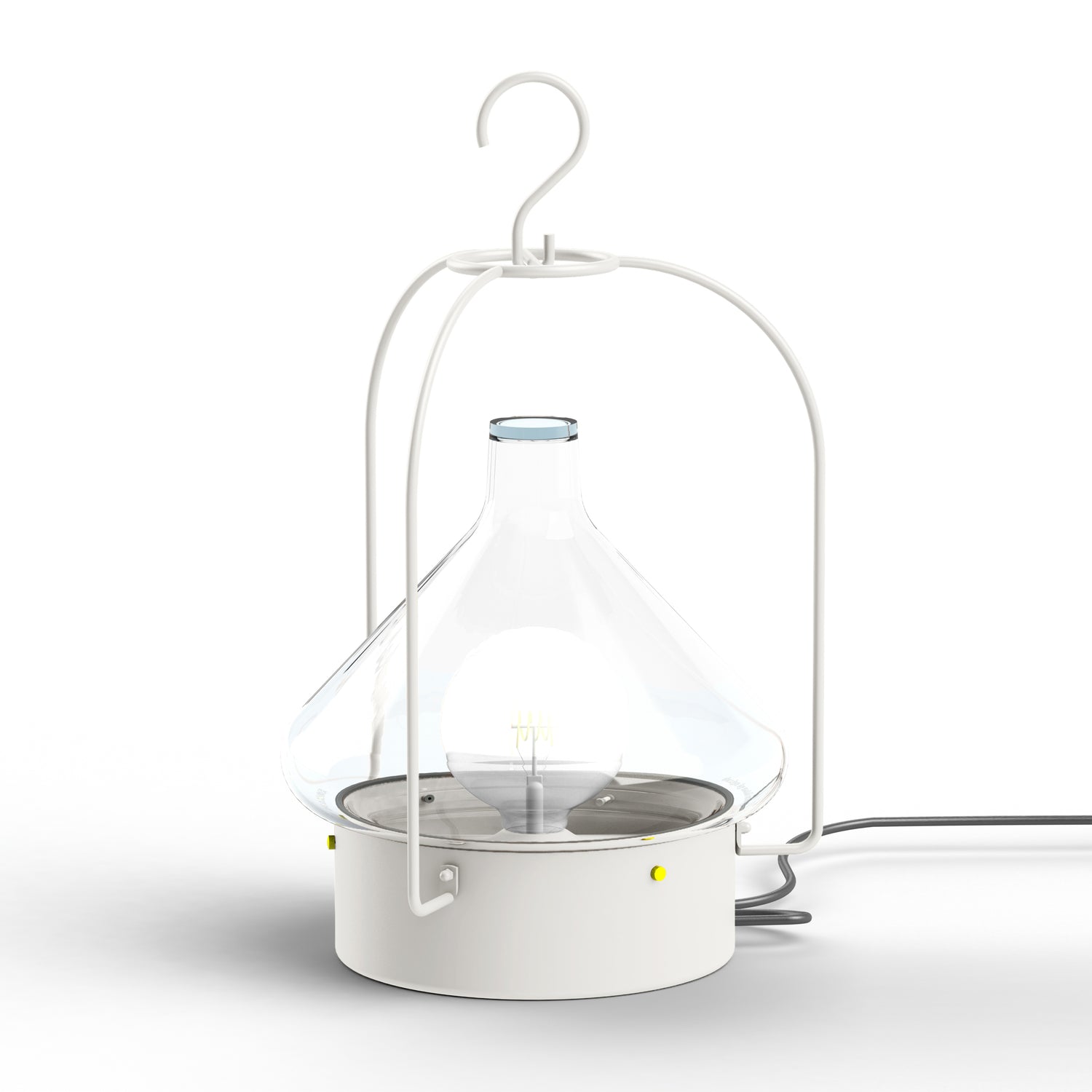 Luminaire mobile La Hutte N°2 Blanc pur 101 166002101