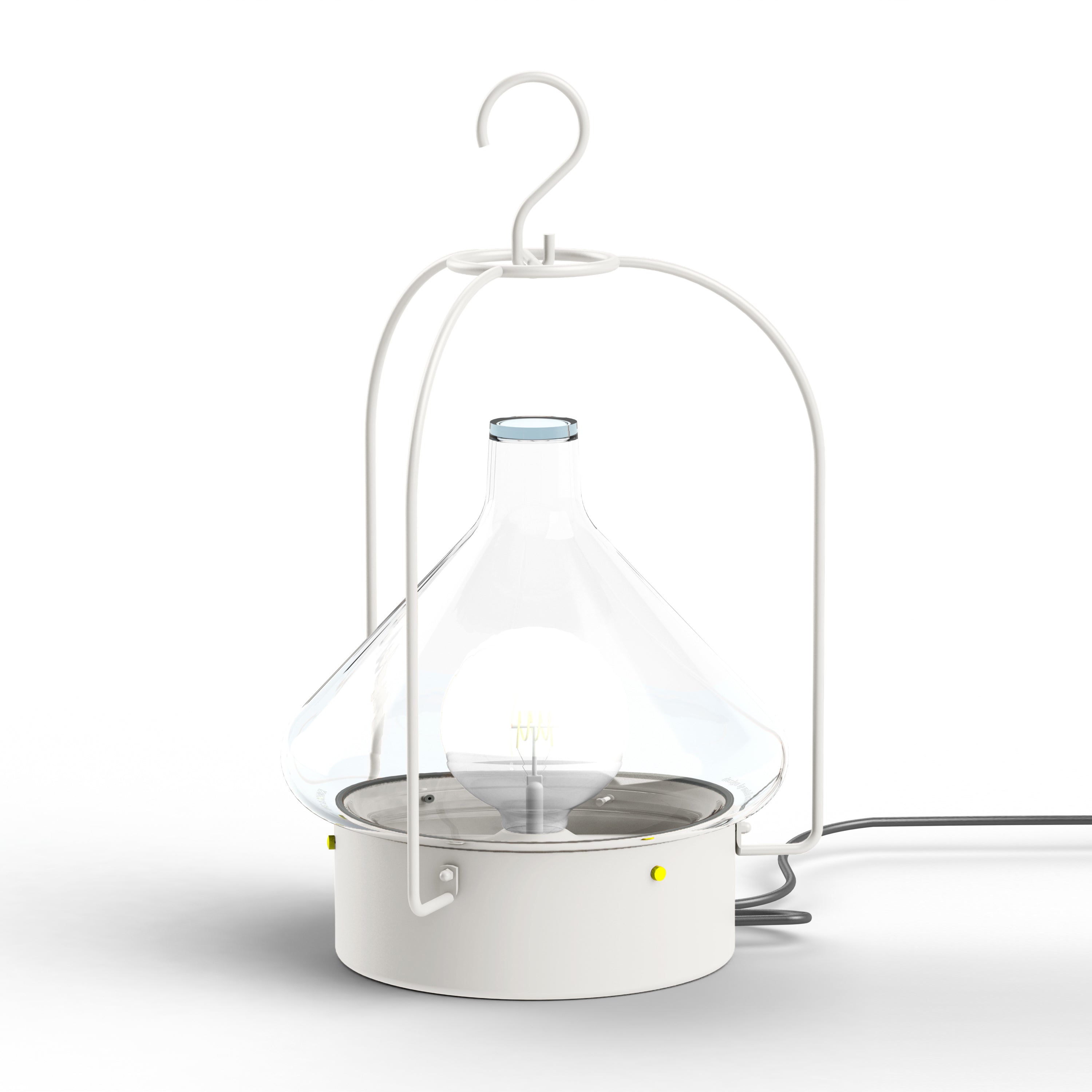 Luminaire mobile La Hutte N°2 Blanc pur 101 166002101