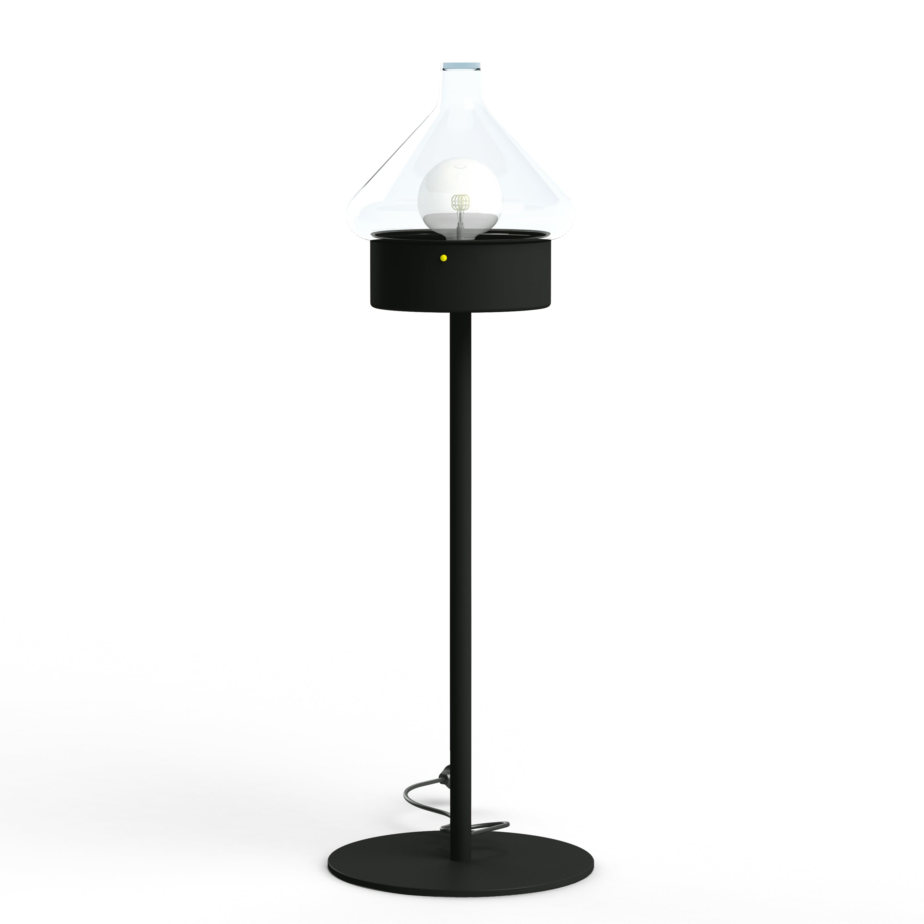 Luminaire mobile La Hutte N°3 Gris noir 107 166003107
