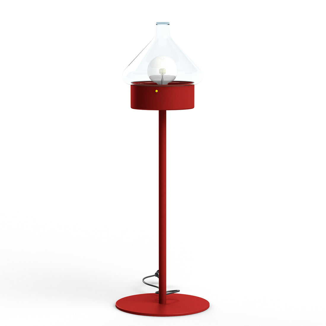 Luminaire mobile La Hutte N°3 Rouge tomate 110 166003110