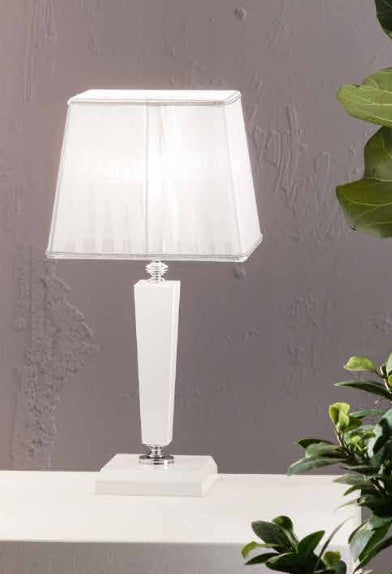 Lampe Venise blanche H64