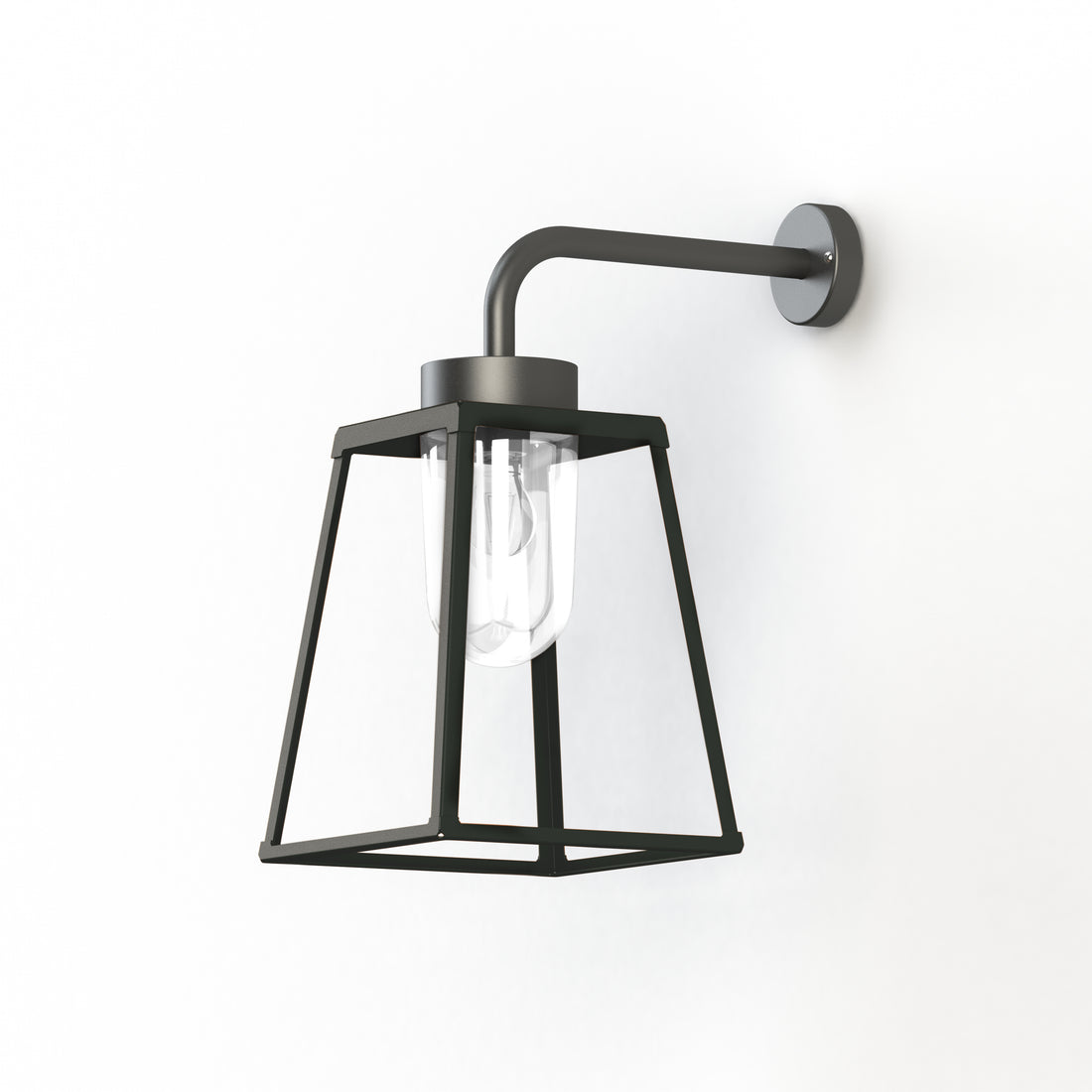 Applique Lampiok 2 N°3 diffuseur clair Gris noir 107 178005107