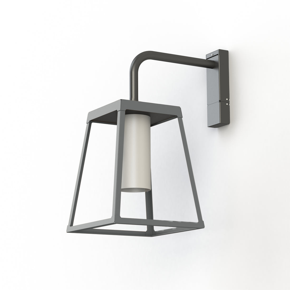 Applique Lampiok 4 N°2 LED 35w 3000°k tube PMMA Gris noir 107 - Gris soie 105 175225105