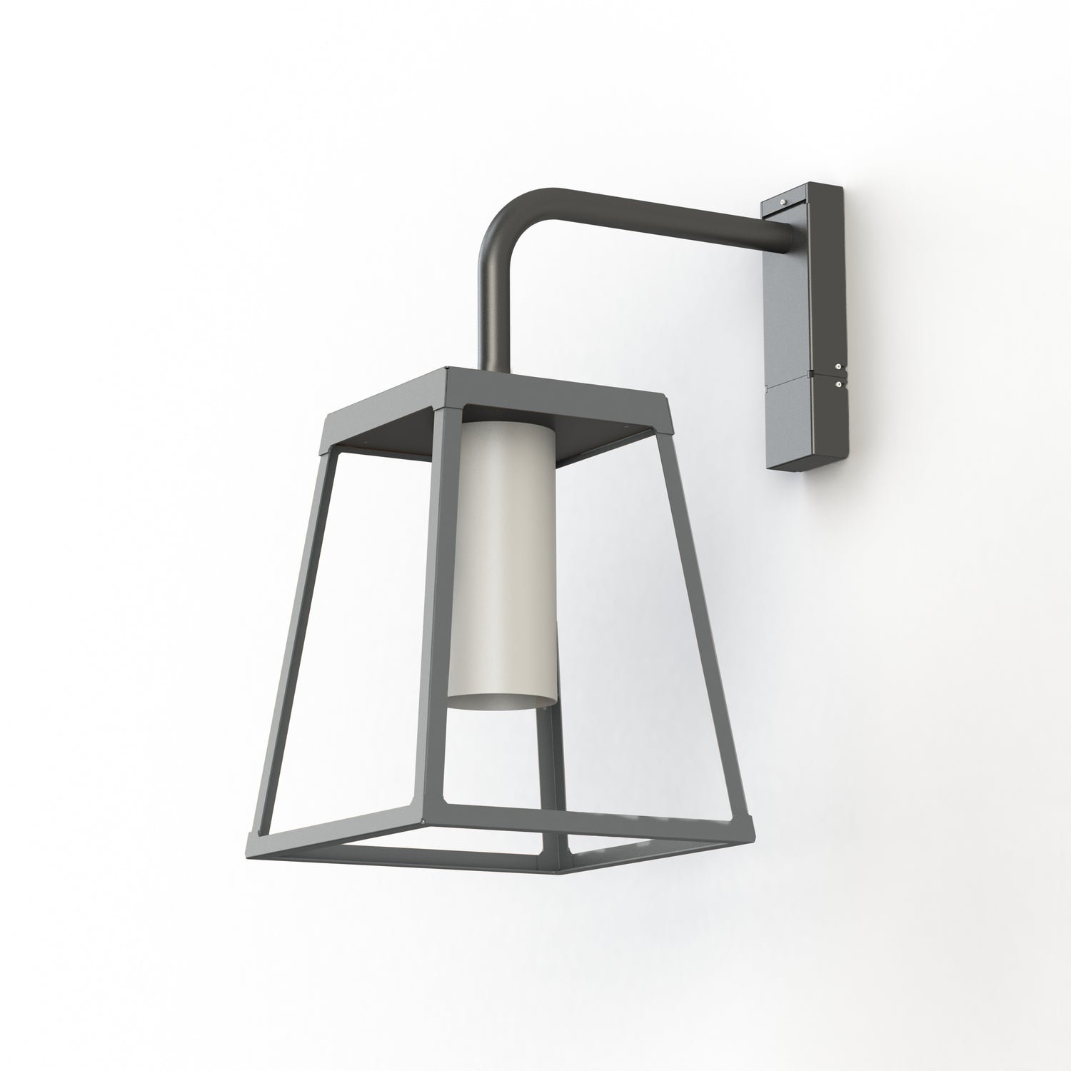 Applique Lampiok 4 N°2 LED 35w 3000°k tube PMMA Gris noir 107 - Gris soie 105 175225105