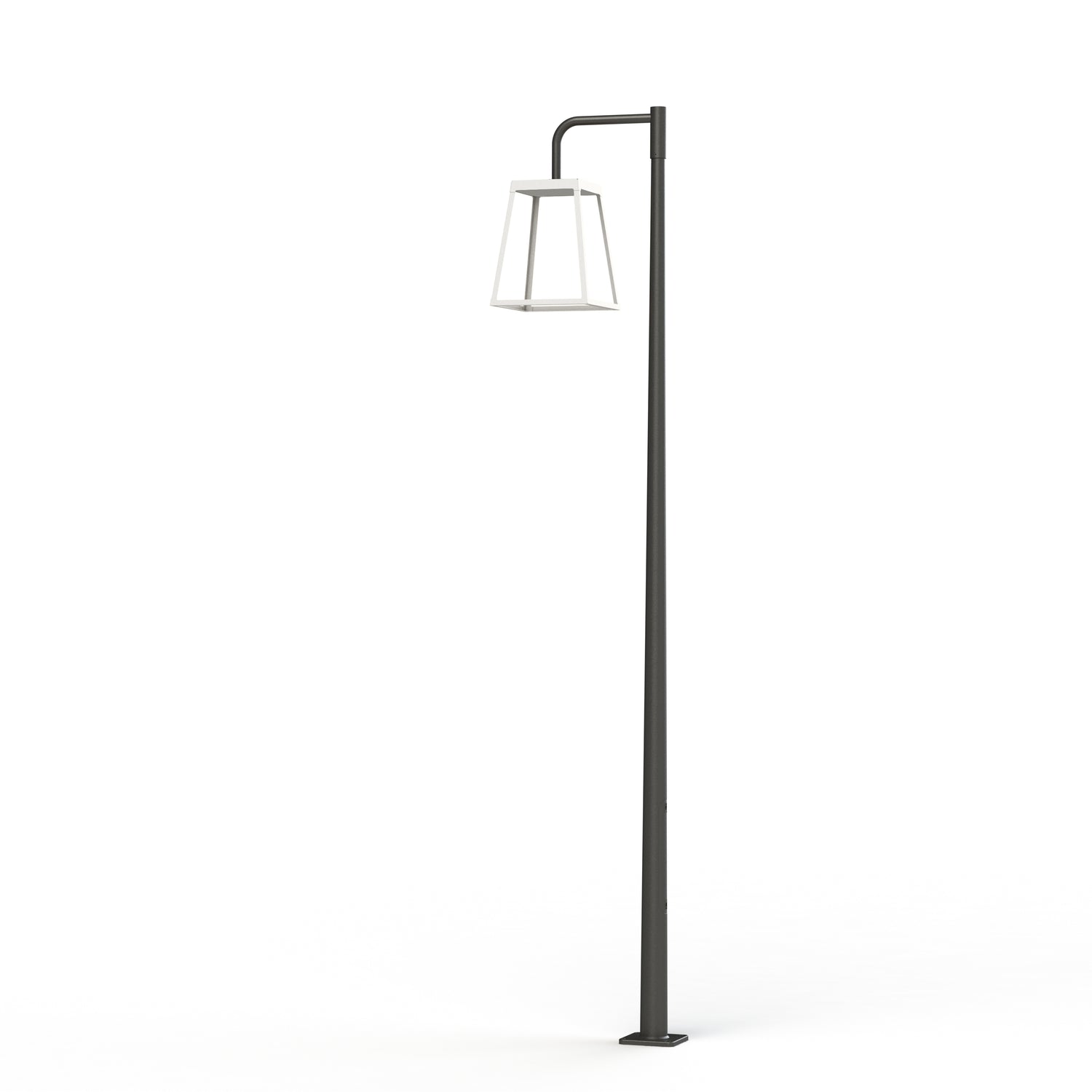 Lampadaire Lampiok 4 N°3 LED 35w 3000°k opale Gris noir 107 - Blanc pur 101 175226101