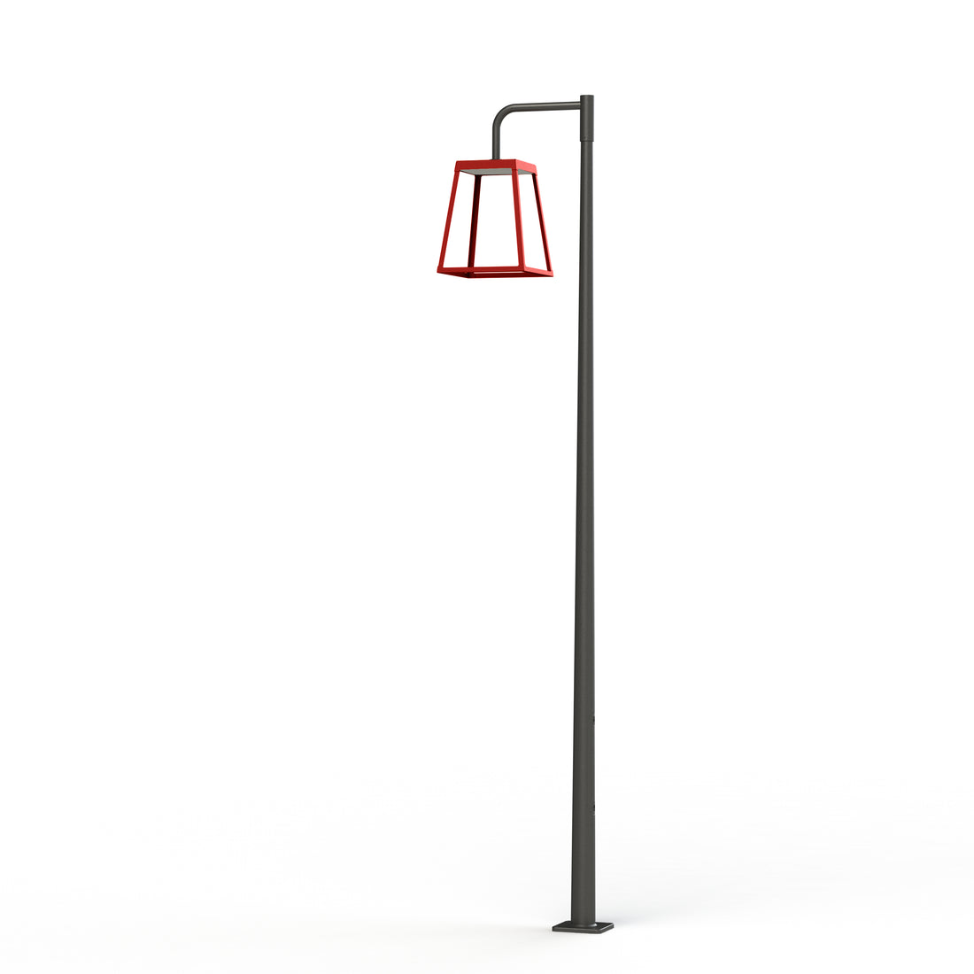 Lampadaire Lampiok 4 N°3 LED 35w 3000°k clair Gris noir 107 - Rouge tomate 110 175227110