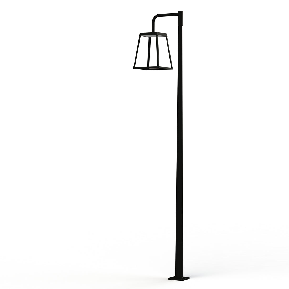 Lampadaire Lampiok 4 N°3 LED 35w 3000°k clair Gris noir 107 175027107