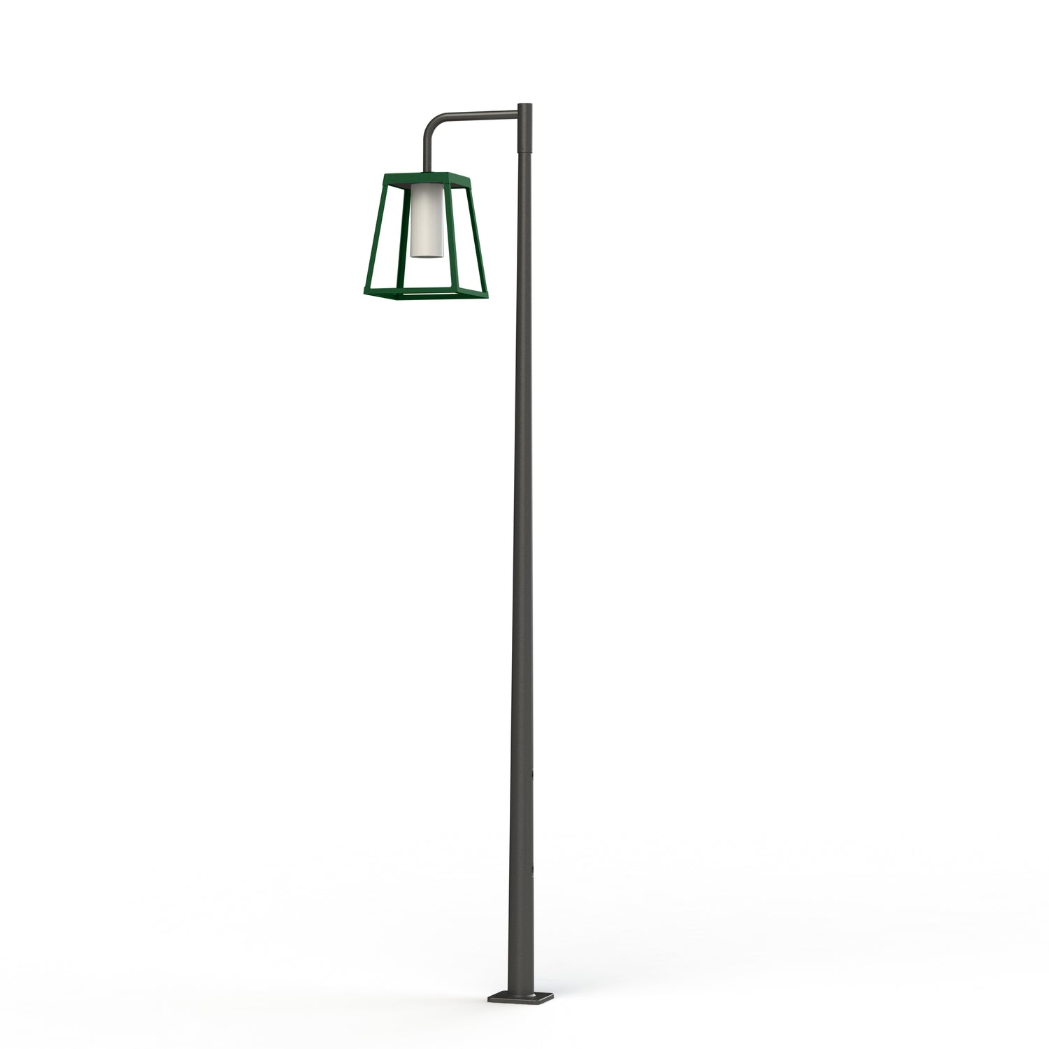 Lampadaire Lampiok 4 N°4 LED 35w 3000°k tube PMMA Gris noir 107 - Vert sapin 067 175228067