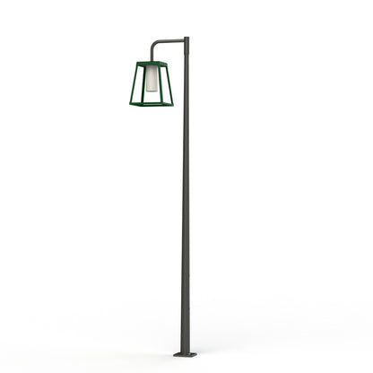 Lampadaire Lampiok 4 N°4 LED 35w 3000°k tube PMMA Gris noir 107 - Vert sapin 067 175228067