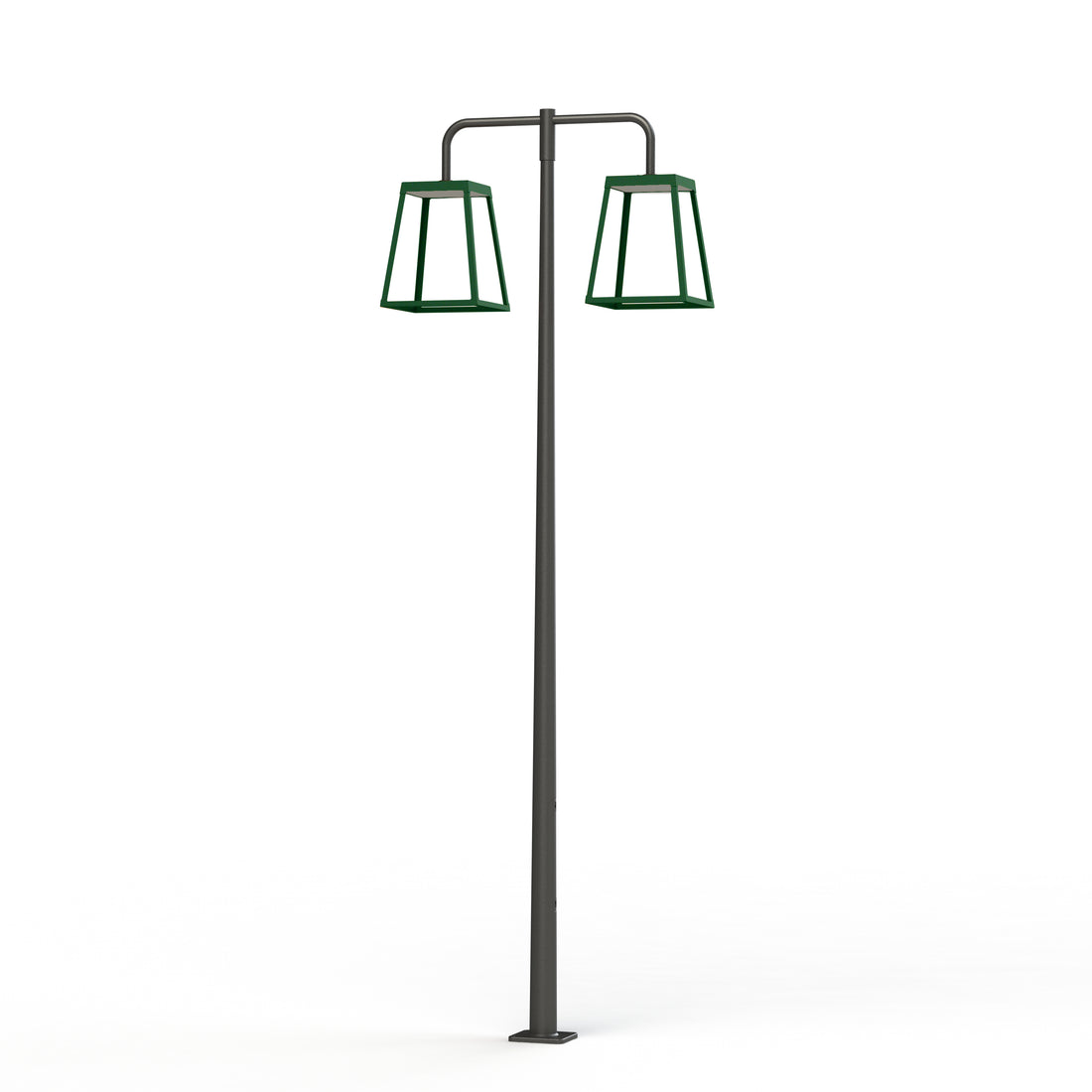 Lampadaire Lampiok 4 N°5 LED 35w 2700°k PMMA satiné Gris 107 - Vert 067 175239067