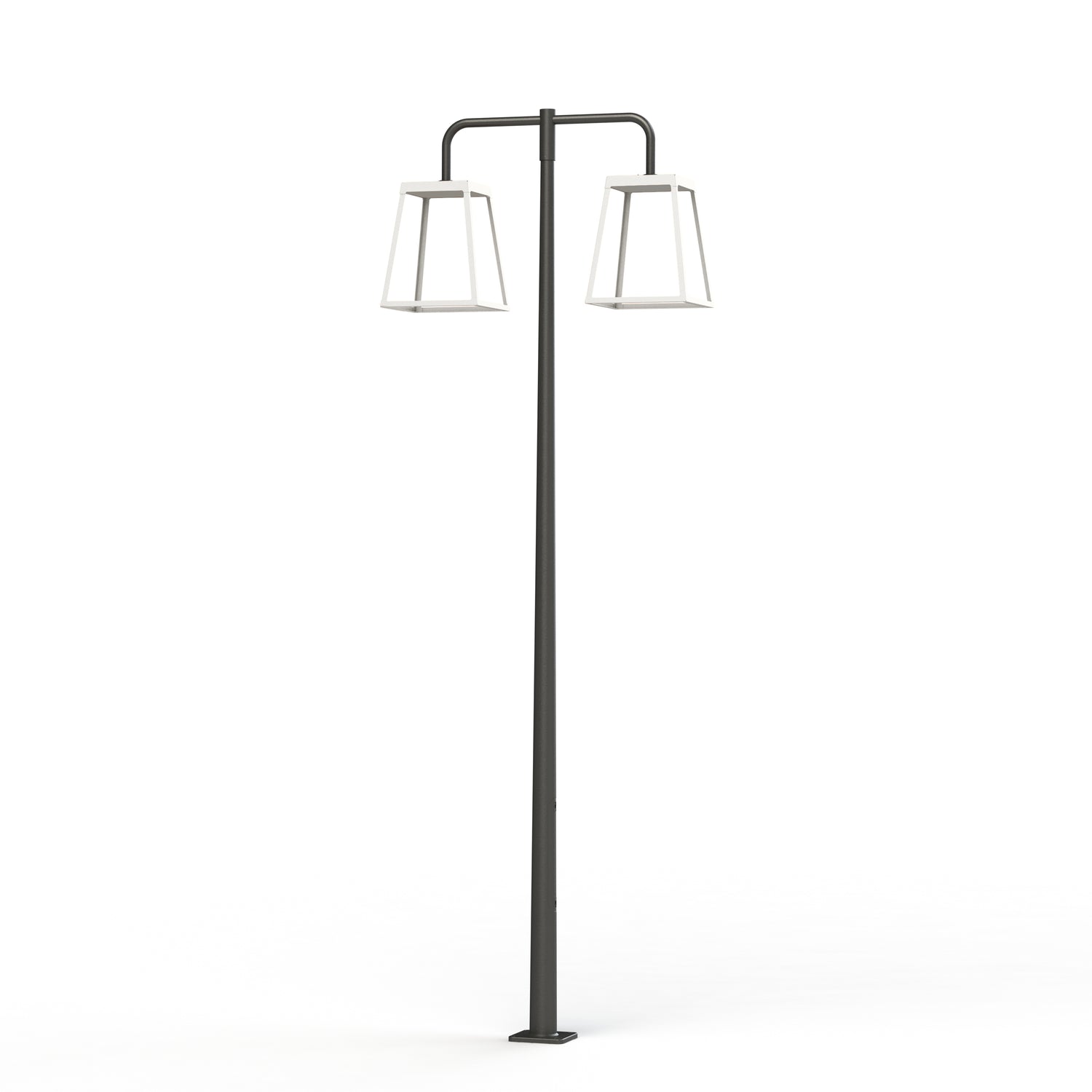 Lampadaire Lampiok 4 N°5 LED 35w 3000°k opale Gris noir 107 - Blanc pur 101 175229101