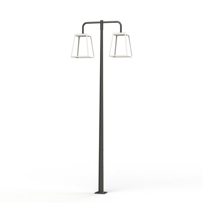 Lampadaire Lampiok 4 N°5 LED 35w 3000°k opale Gris noir 107 - Blanc pur 101 175229101