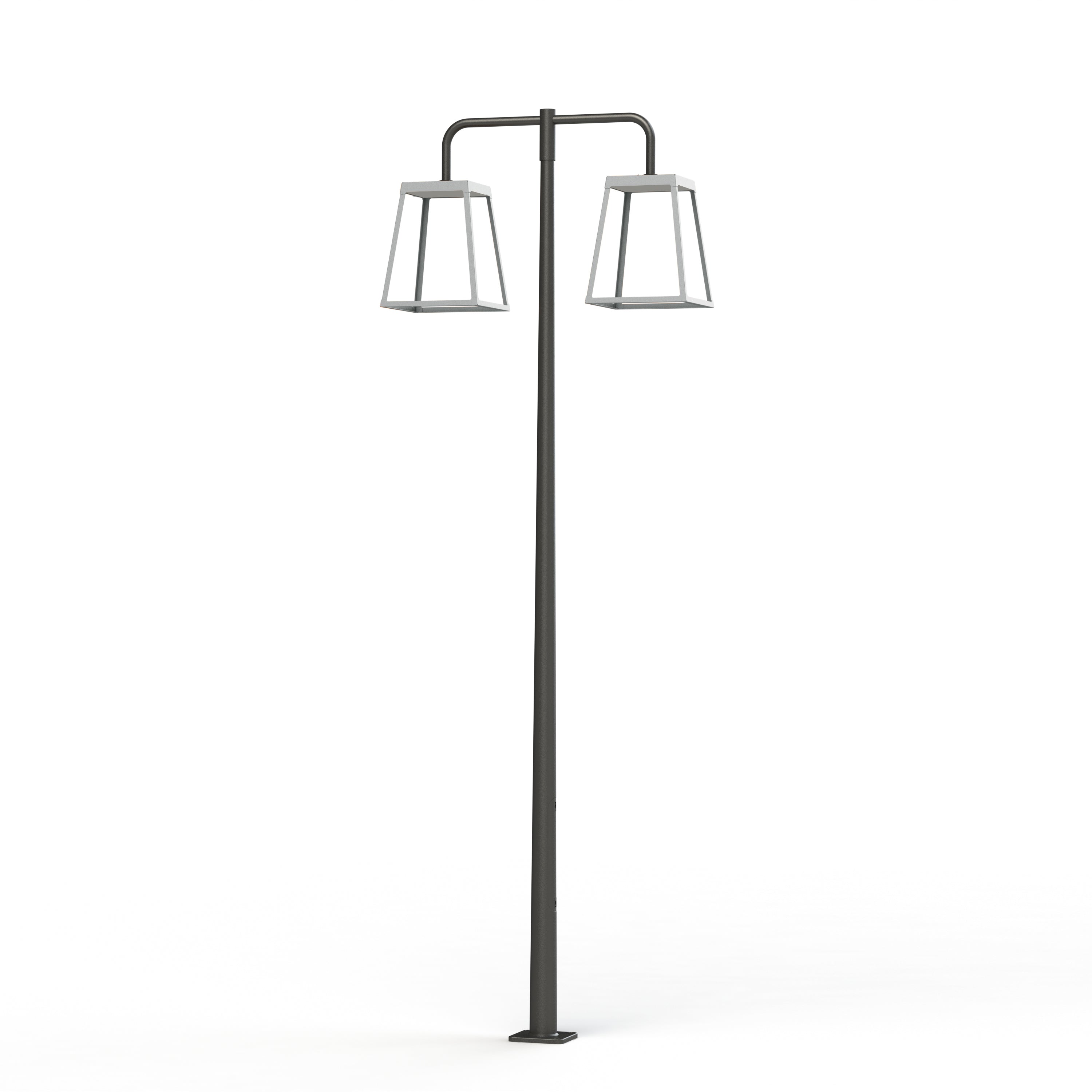 Lampadaire Lampiok 4 N°5 LED 35w 3000°k opale Gris noir 107 - Gris soie 105 175229105