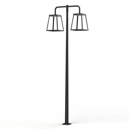 Lampadaire Lampiok 4 N°5 LED 35w 3000°k opale Noir foncé 000 175029000