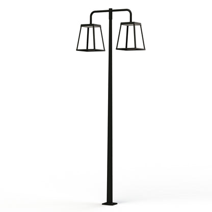 Lampadaire Lampiok 4 N°5 LED 35w 3000°k opale Gris noir 107 175029107