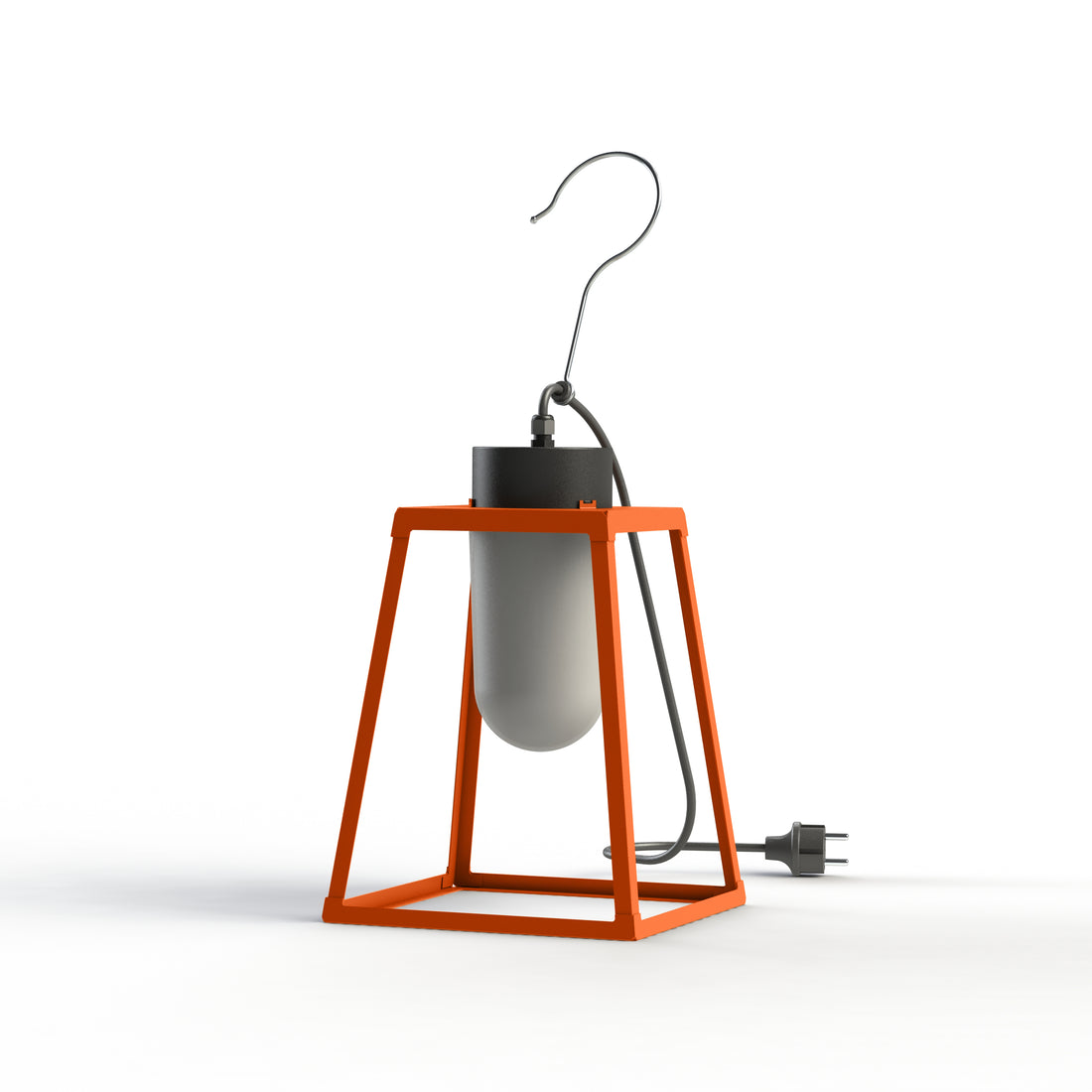 Luminaire mobile Lampiok 1 N°1 opale Orangé pur 014 131002014