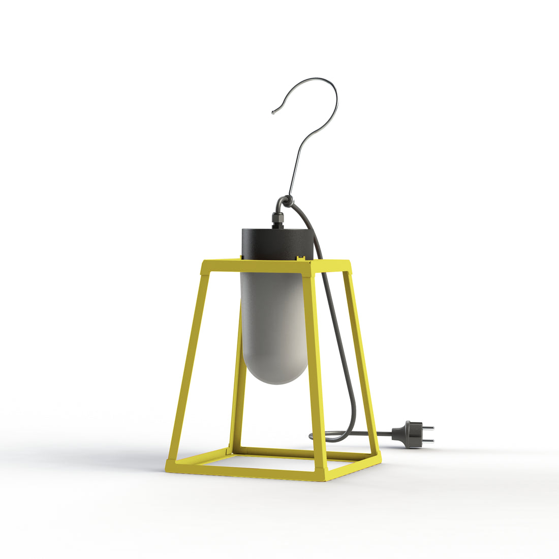 Luminaire mobile Lampiok 1 N°1 opale Jaune soufre 068 131002068