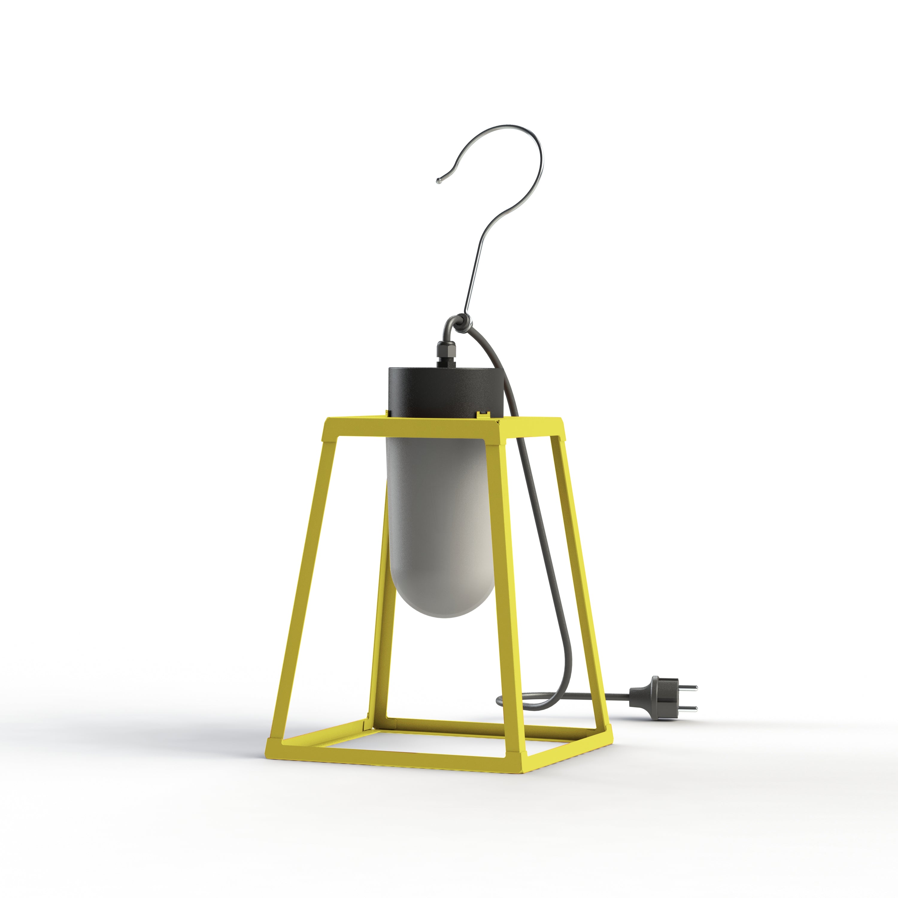 Luminaire mobile Lampiok 1 N°1 opale Jaune soufre 068 131002068