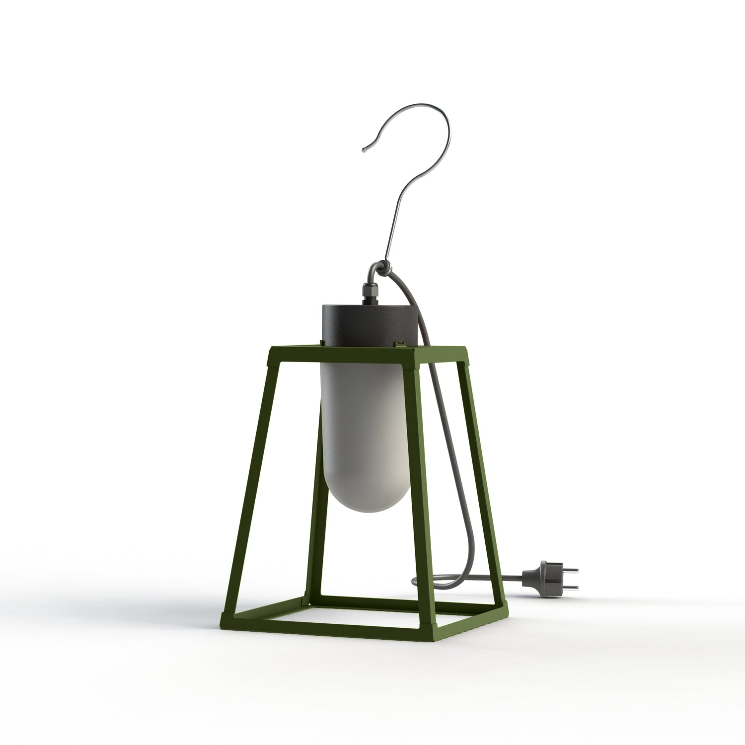 Luminaire mobile Lampiok 1 N°1 opale Vert fougère 109 131002109