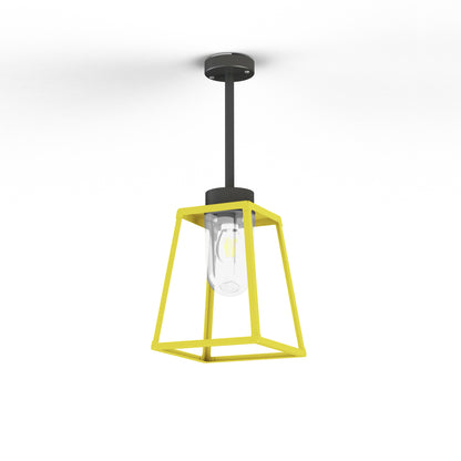 Suspension Lampiok 1 N°2 clair Jaune soufre 068