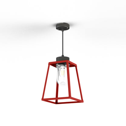 Suspension Lampiok 1 N°3 clair Rouge tomate 110 131005110