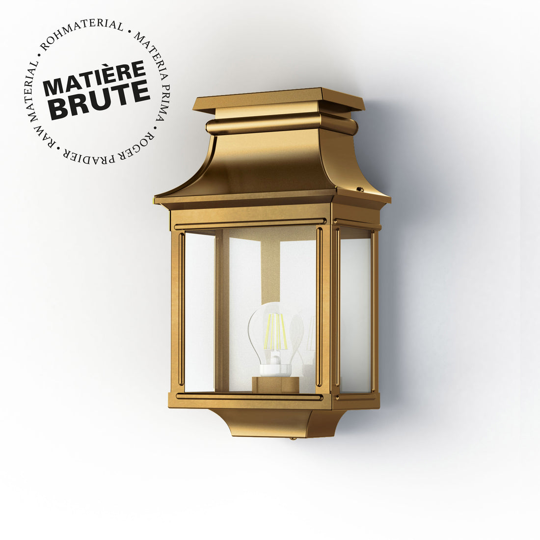 Applique Louis Philippe 1 N°1 Laiton brut 072 134001072