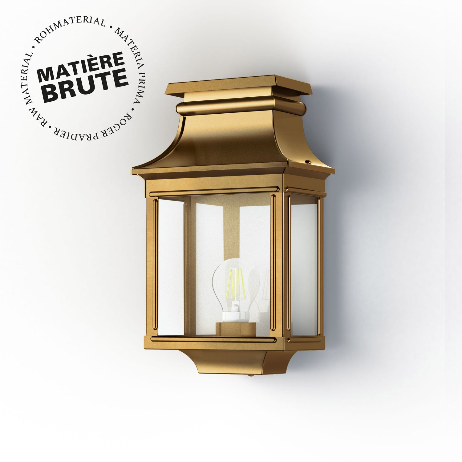 Applique Louis Philippe 1 N°1 Laiton brut 072 134001072