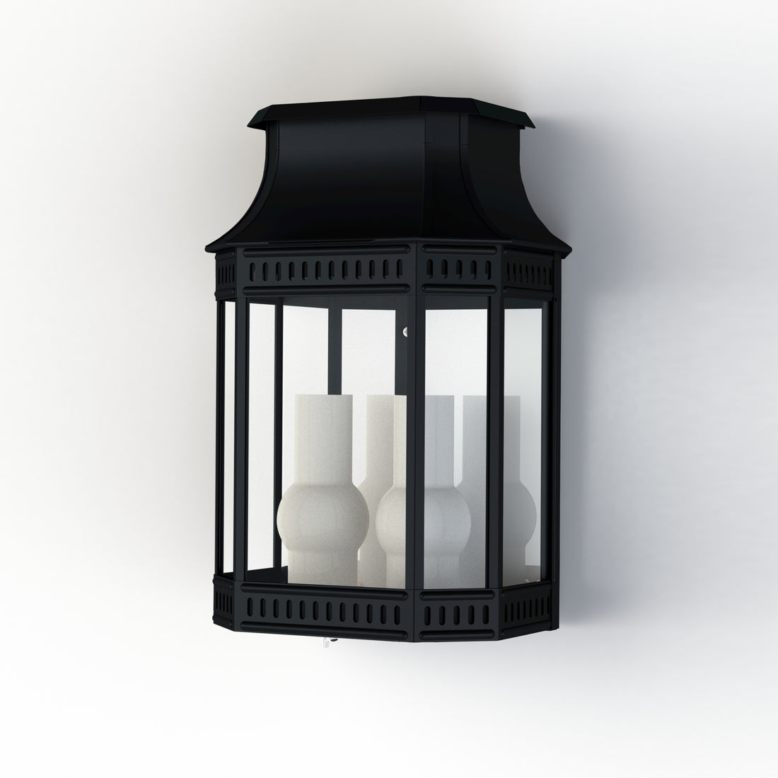 Applique Louis Philippe 2 N°1 E27 Noir foncé 000 135001000