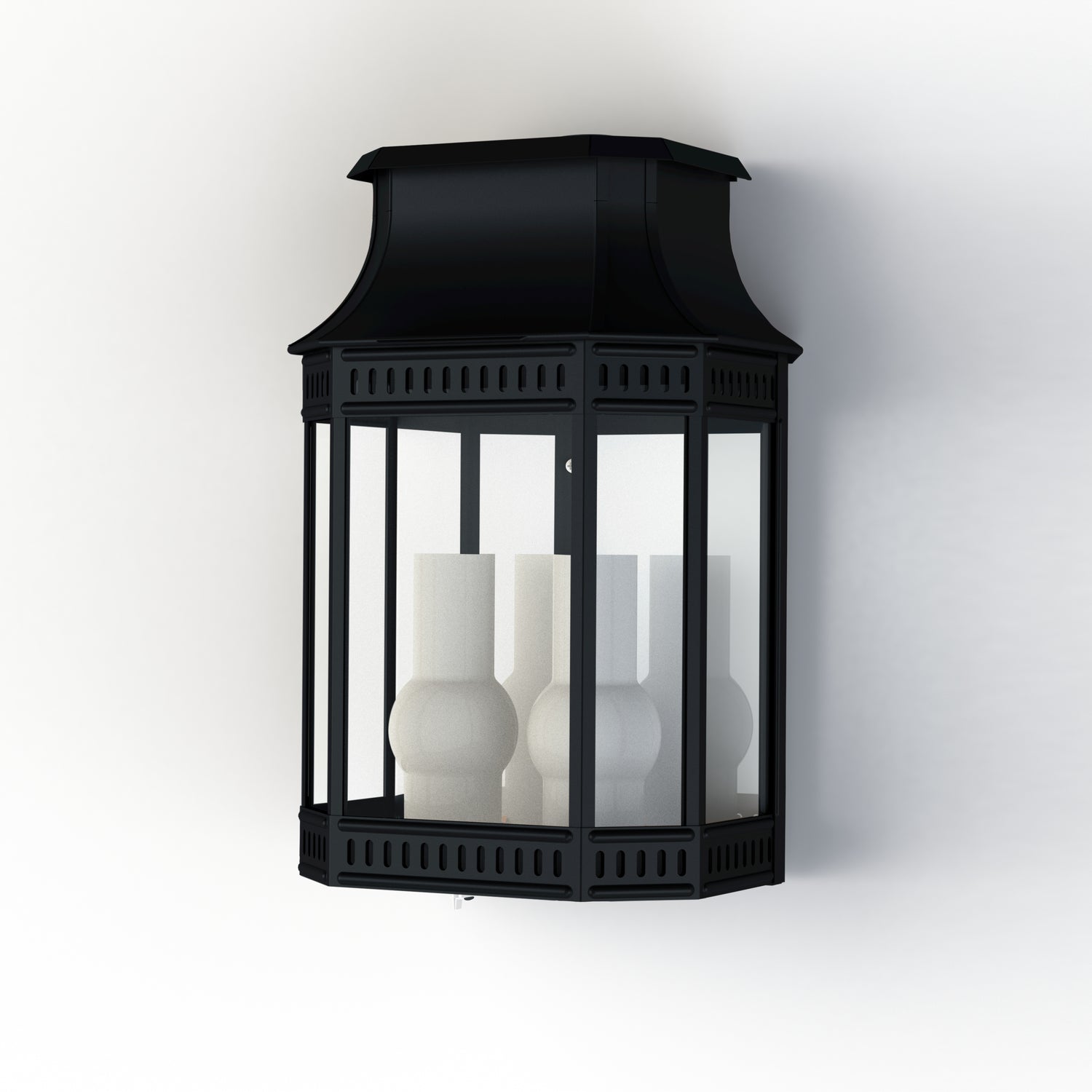 Applique Louis Philippe 2 N°1 E27 Noir foncé 000 135001000