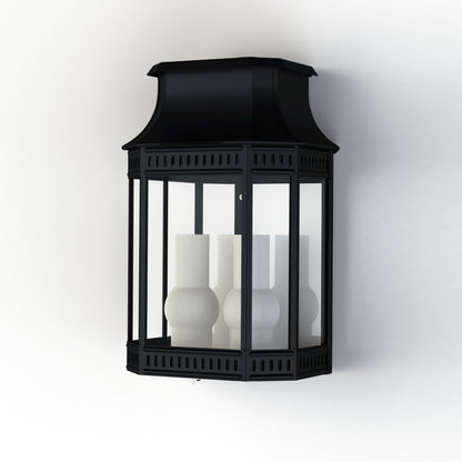 Applique Louis Philippe 2 N°1 E27 Noir foncé 000 135001000