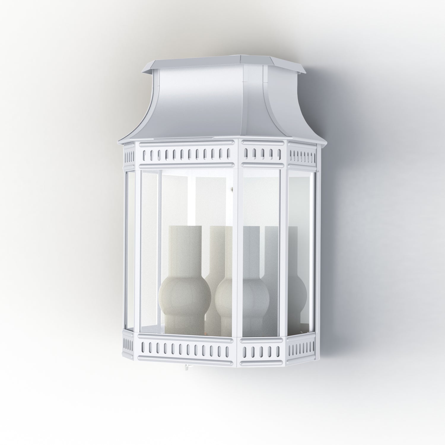 Applique Louis Philippe 2 N°1 E27 Blanc 001 135001001
