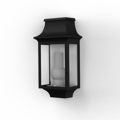 Applique Louis Philippe 7 N°1 E27 Noir foncé 000 136001000