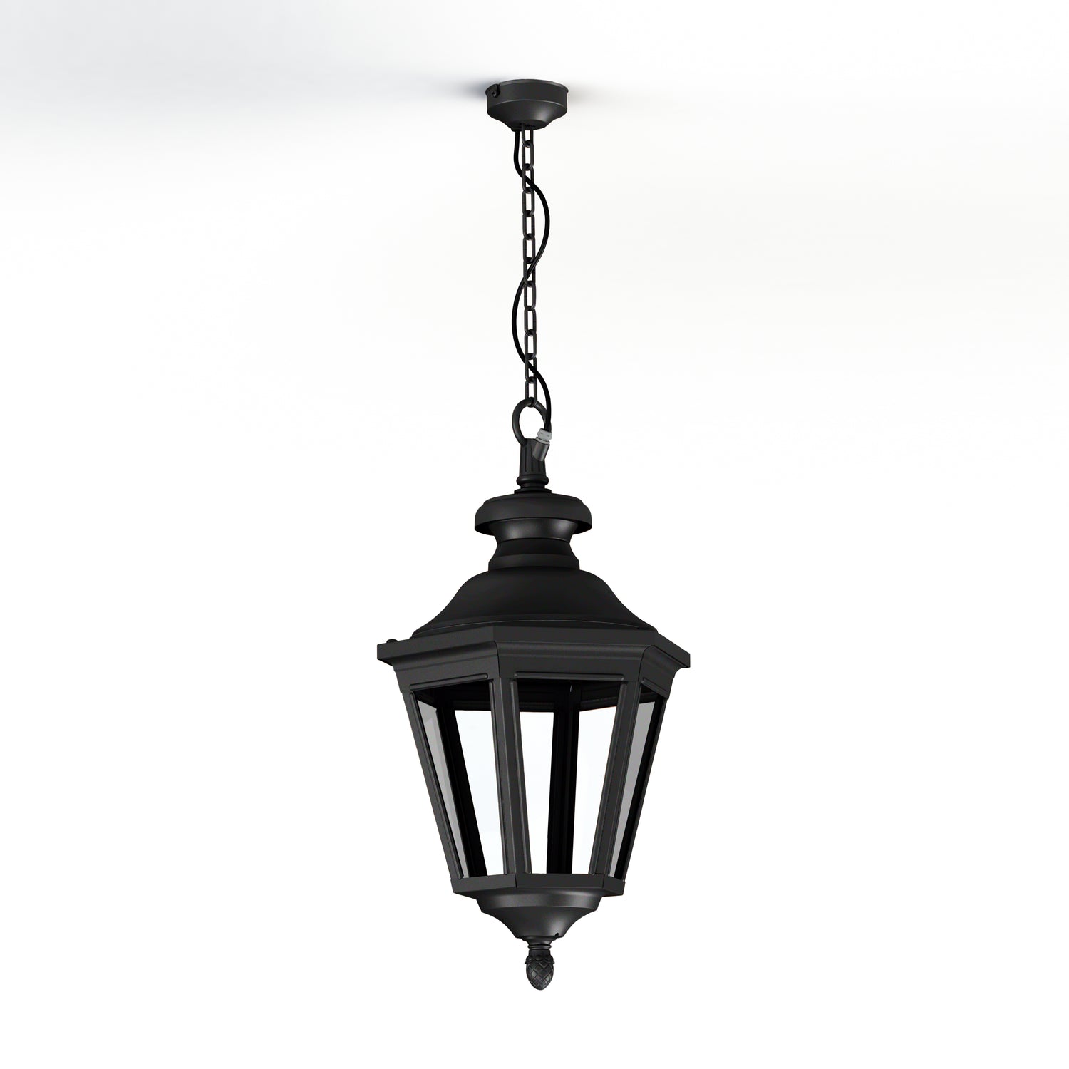 Suspension Louis XIII N°1 LED 2700°K Noir foncé 000