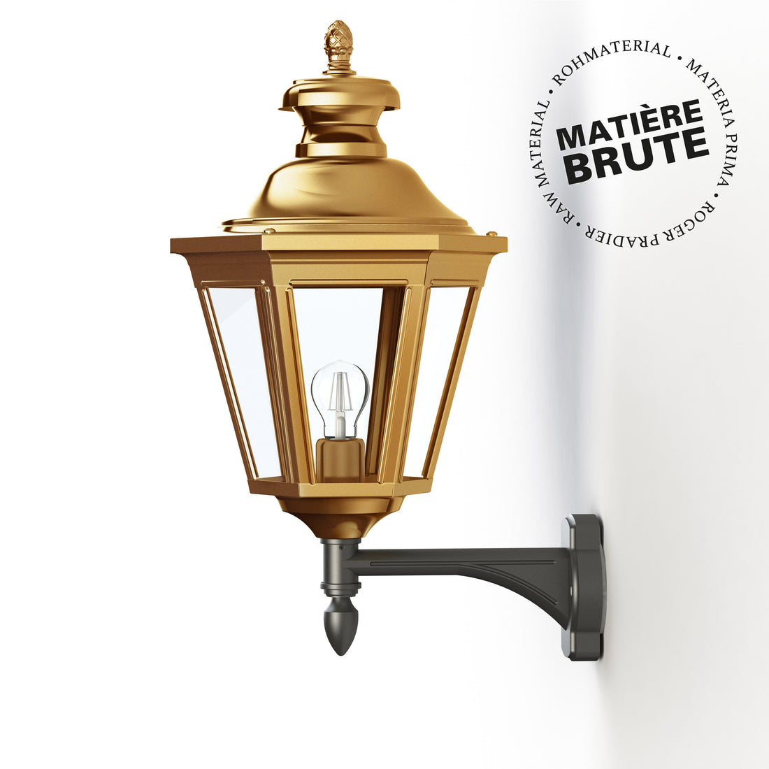 Applique Louis XIII N°4 Laiton brut 072 130007072