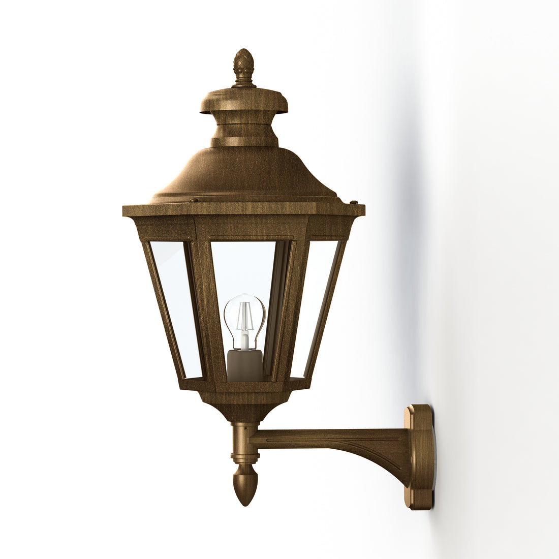 Applique Louis XIII N°4 Patiné doré 009 130007009