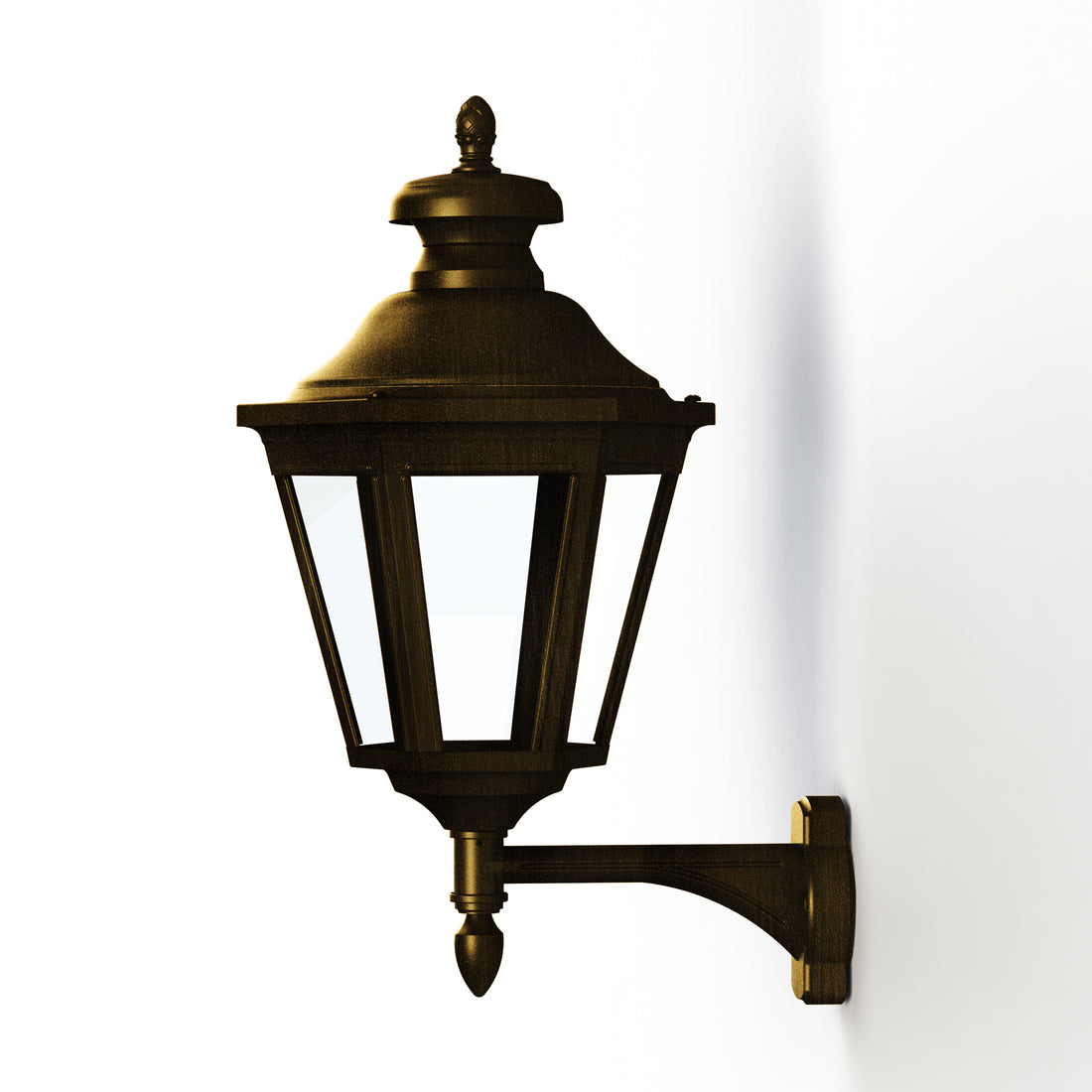 Applique Louis XIII N°4 LED 2700°K Patiné doré 009 130108009