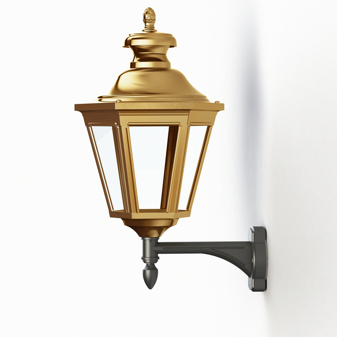 Applique Louis XIII N°4 LED 2700°K Laiton vernis teinté 070 130108070