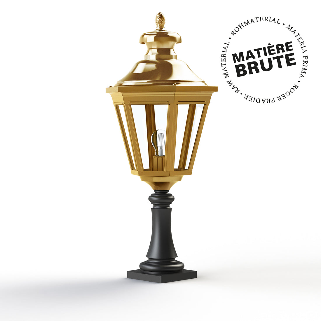 Borne Louis XIII N°5 Laiton brut 072 130009072