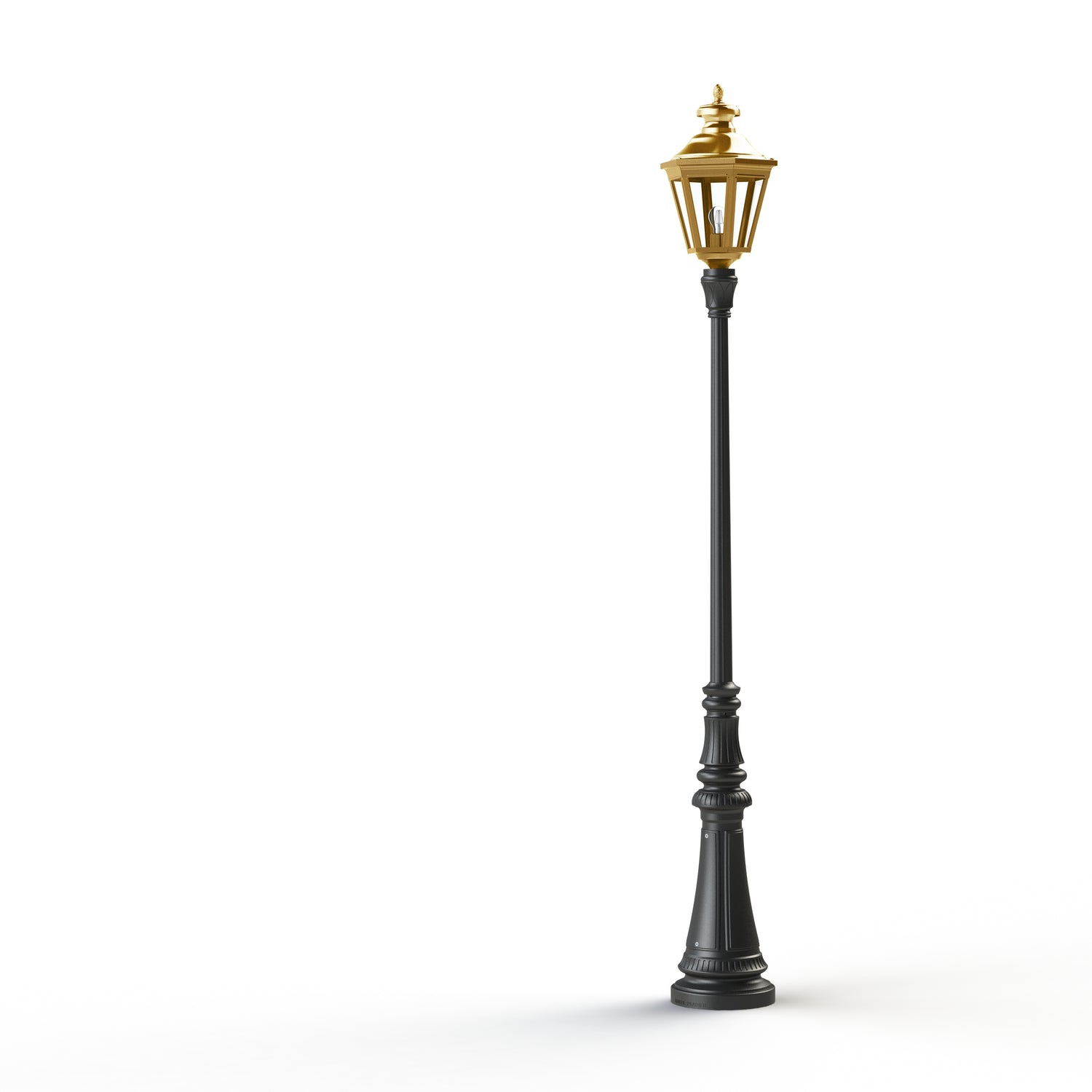 Lampadaire Louis XIII N°6 Laiton vernis teinté 070 130011070