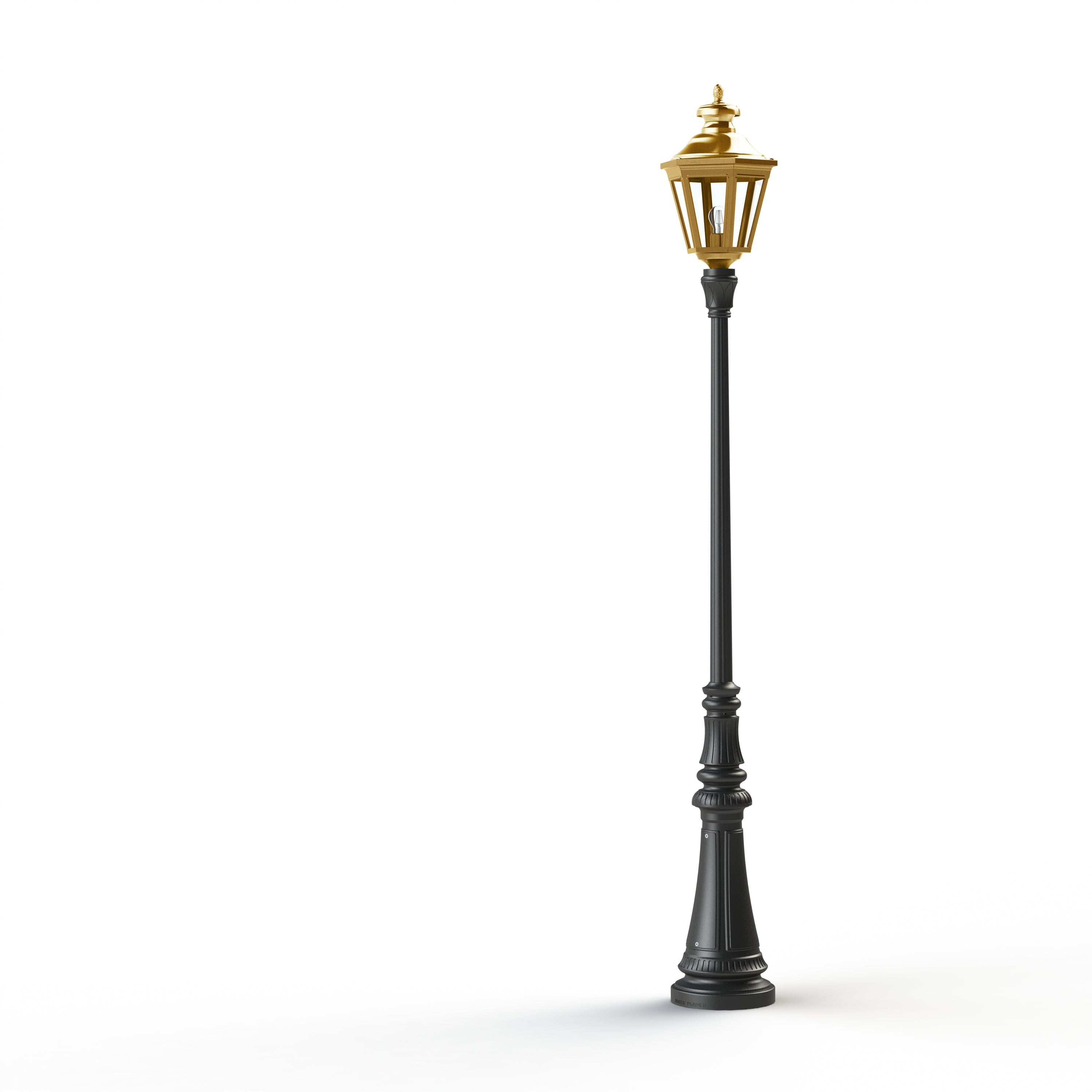 Lampadaire Louis XIII N°6 Laiton vernis teinté 070 130011070