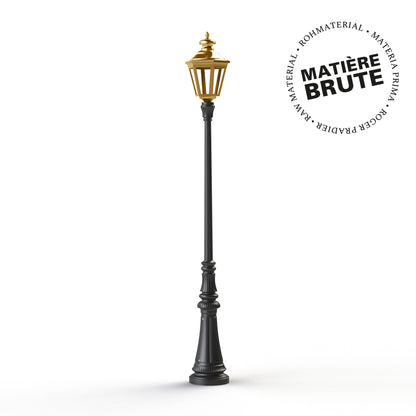 Lampadaire Louis XIII N°6 LED 2700°K Laiton brut 072 130112072